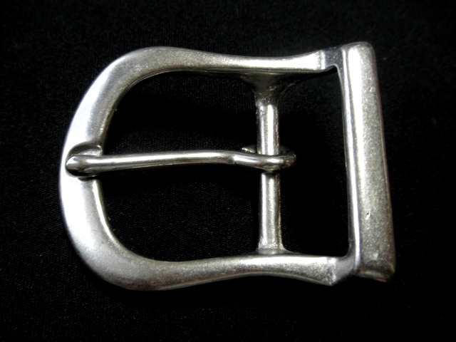 スタンダードバックル 35mm 帆形バックル シルバー Y261N-35／No,62