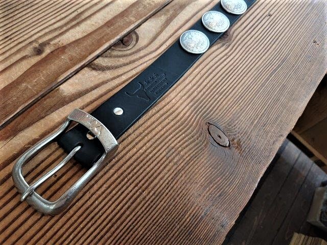 コンチョベルト【MORGAN DOLLAR CONCHO 】 38mm 