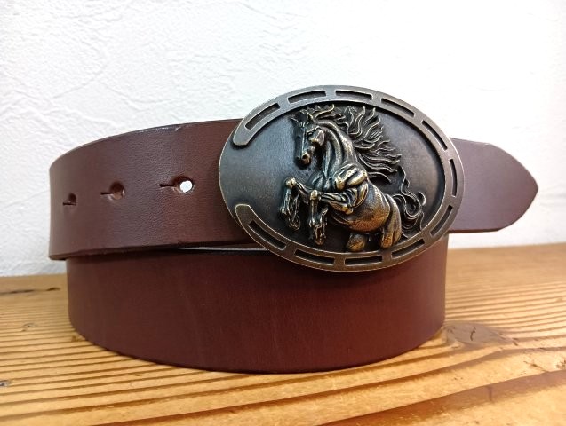 JUN COMPANYオリジナルデザイントップバックル 【暴れ馬】 JC-007