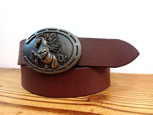 JUN COMPANYオリジナルデザイントップバックル 【暴れ馬】 JC-007