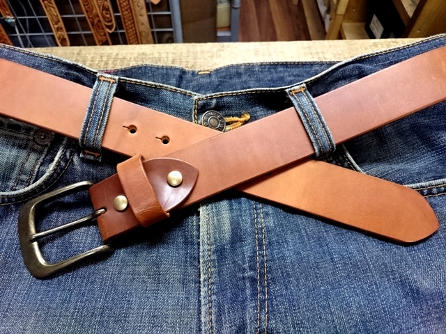 Wickett & Craig 36/ヴィンテージ・ブライドルレザー・ベルト ACV-B02S UK BRIDLE LEATHER NARROW GARRISON BELT – ADDICT CLOTHES