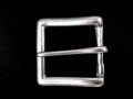 バックル 40mm スクエア帆形バックル　シルバーカラー艶消し　Y245N-40