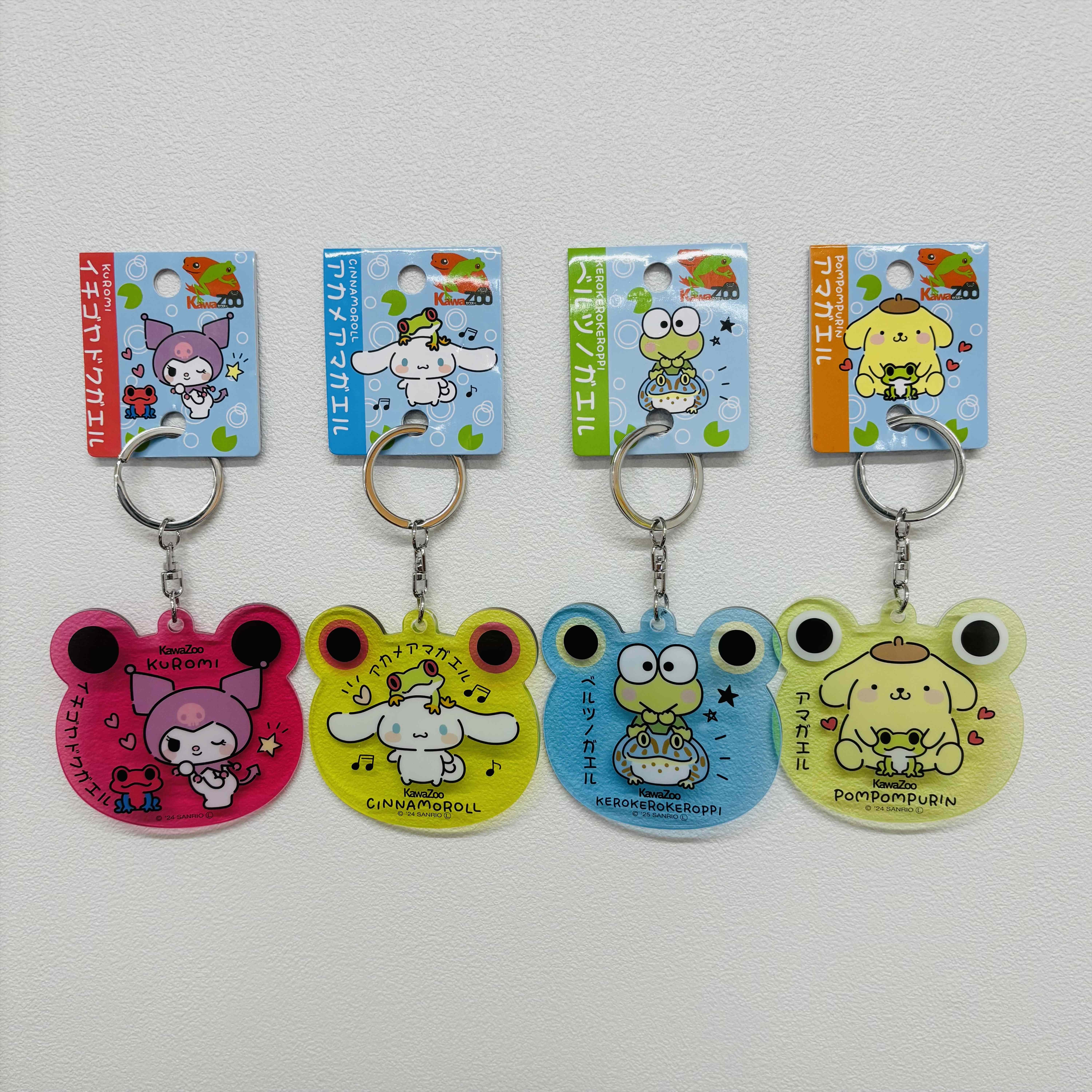 KawaZooサンリオコラボオリジナルアクリルキーホルダー