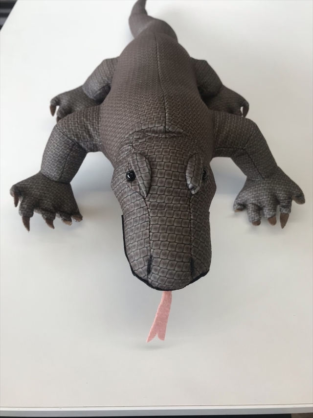 Izooオリジナル コモドドラゴンのぬいぐるみ Mサイズ