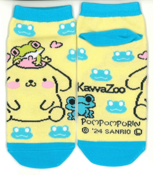 大特価‼️【新品・タグ付】ポムポムプリン　寝そべり靴下　マスコット　クリスマス 大特価‼️【新品・タグ付】ポムポムプリン 寝そべり靴下 マスコット