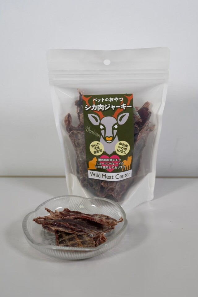 鹿肉ジャーキーペットフード 猟師が作る”完全無添加鹿肉”ジャーキー｜ペットフード | 神戸