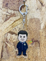 KawaZooオリジナル　アクリルキーホルダー　園長　