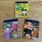 iZooオリジナル　メモ帳3冊セット