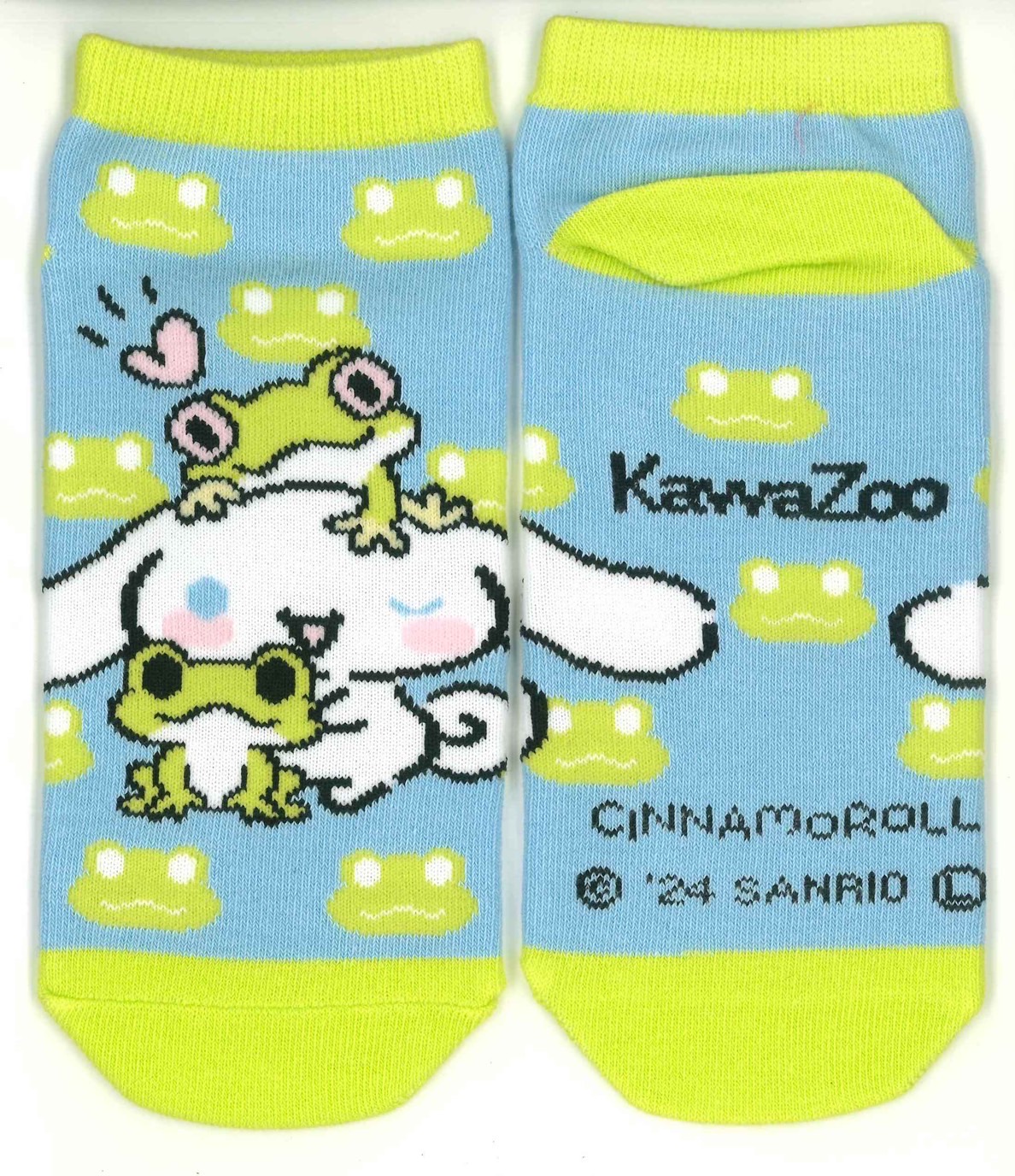 KawaZooサンリオコラボオリジナル靴下　シナモロール