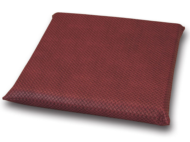 難燃レザー座布団カバー　十人色彩