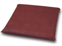 難燃レザー座布団カバー　十人色彩