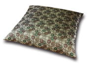 ■業務用座布団専門店【十人色彩】紬（つむぎ）織り座布団カバー■めっけもん市■SSO-0112-C茶