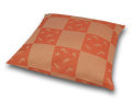 座布団カバー　彩り市松　橙