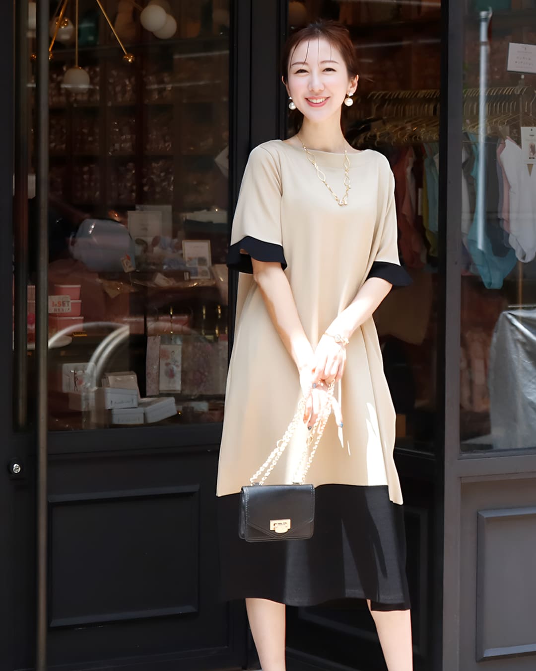 冬の大人可愛い！マタニティ＆産後スカート