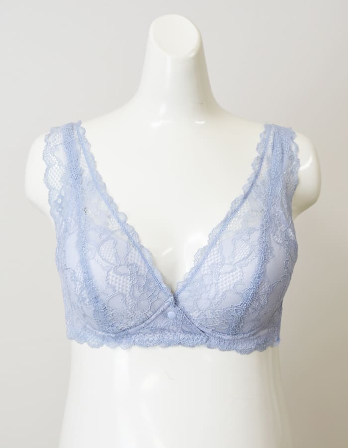 インナー かろやか総レース授乳ブラジャー（産前産後）【589738】