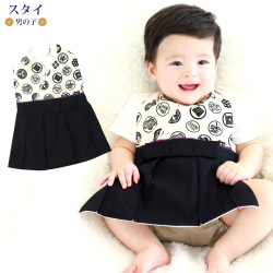 ベビー キッズ 袴ロンパース 男の子 ベビー キッズ 袴ロンパース 男の子