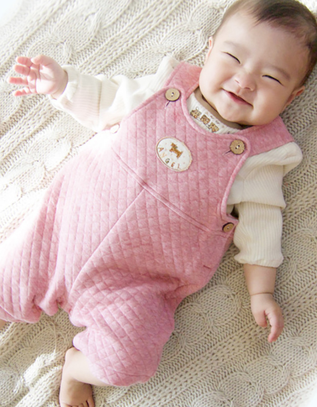 あったかキルトオーバーオール