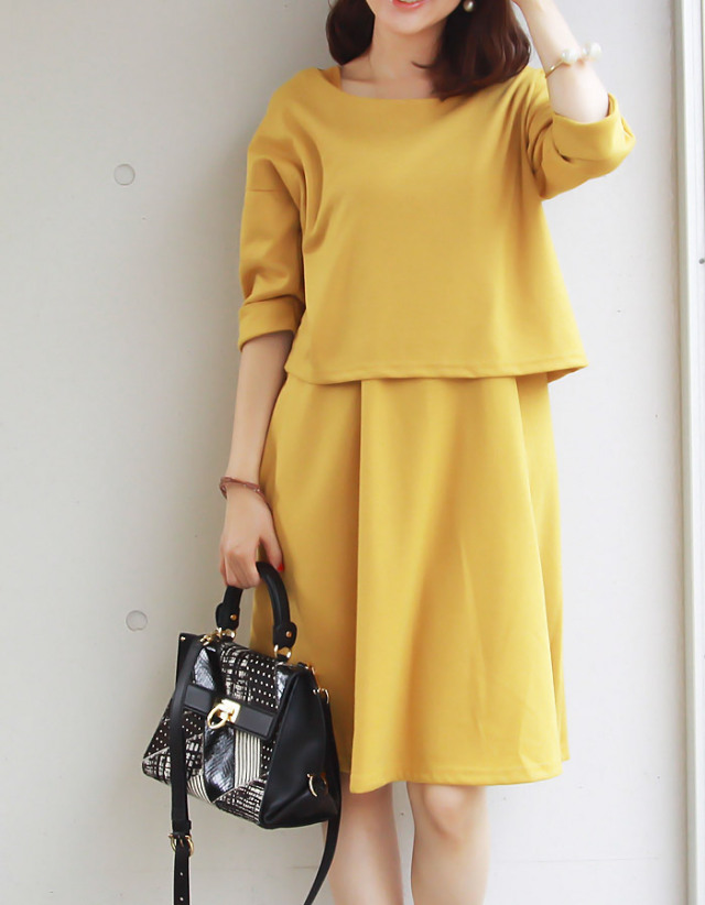 セットアップ・サブリナ無地