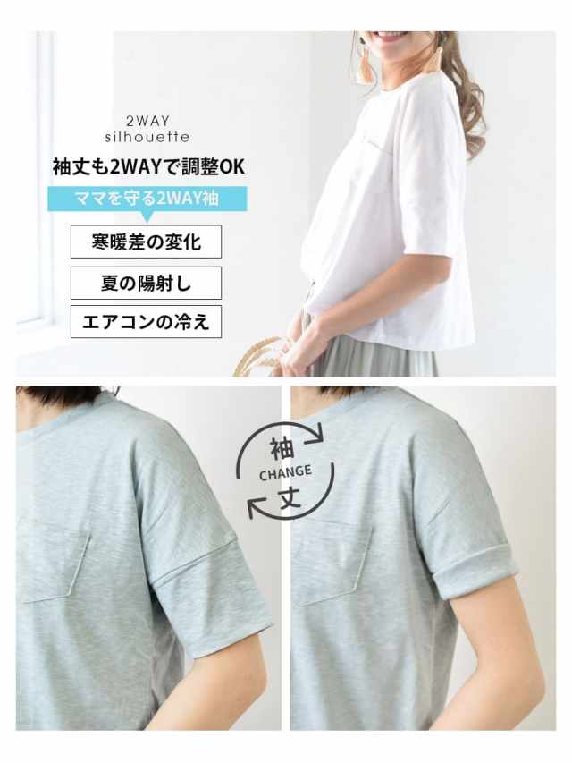 bitnabi マウントトップス　授乳服 リップル編ボトルネックニット マタニティ・授乳服 | マタニティ