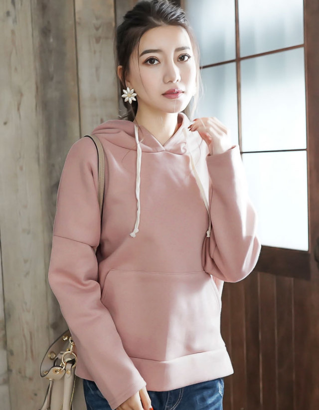 シュガー・なめらか裏起毛ルーズシルエットスウェットパーカー