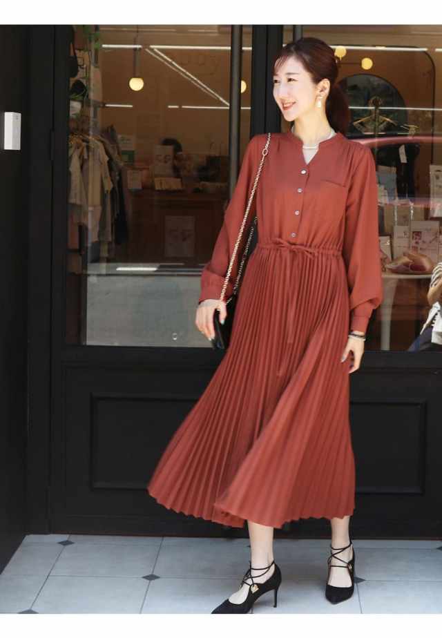 【美品】ミルクティープリーツワンピース(ネイビーＬサイズ) 楽天市場】＜授乳服・マタニティ＞新色入荷！長袖ジュリア