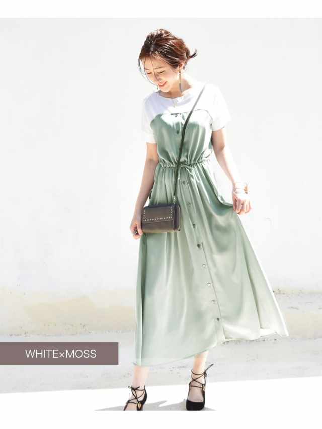 ANGELIEBE 授乳服 マタニティ 服 ワンピース 授乳口付 カット