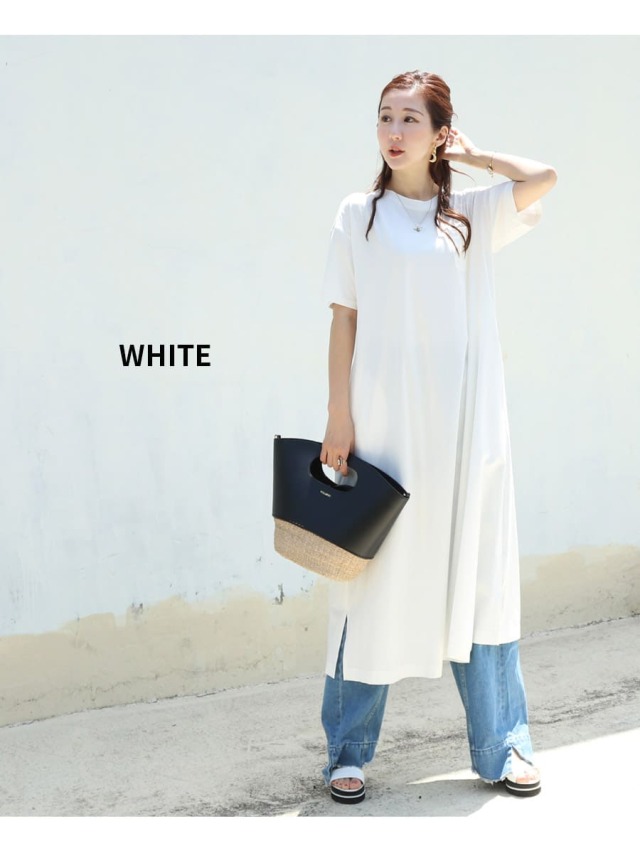 ミルクティーマタニティワンピース　Mサイズ Milk tea マタニティ 服 授乳服 セシル・上品テープリボン