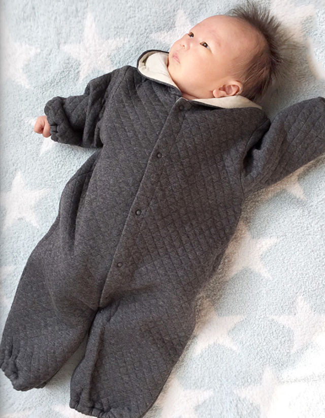 ニットキルトあったか2wayオール