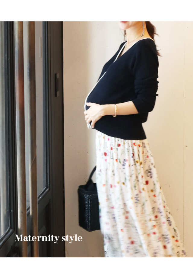 マタニティ Emily 授乳服マタニティウェア ペプラムJK＆カシュクールIラインワンピ