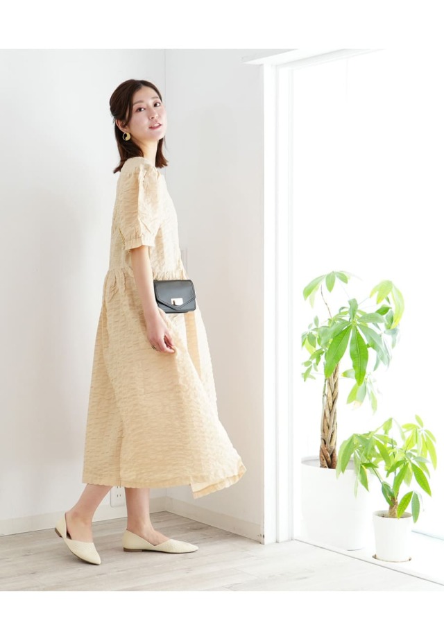 人気完売品☆ 【産前・産後対応】マタニティ／シャーリングV