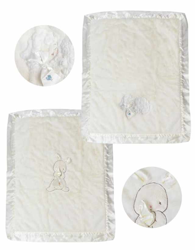 バニーズバイザベイ うさぎとひつじのブランケット