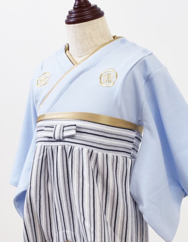 紋付袴ロンパース（70/80）（男の子）【582100】