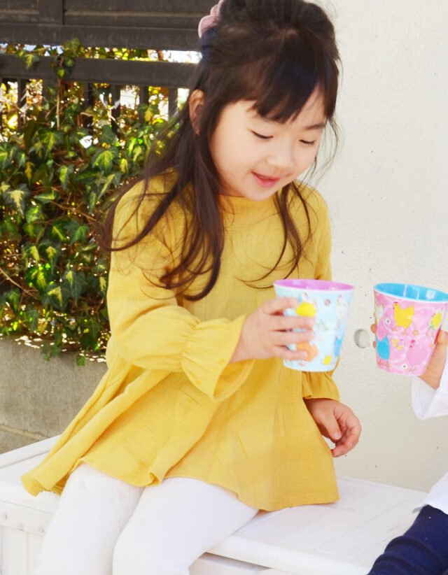 裏ガーゼ・コットンパフィーチュニック