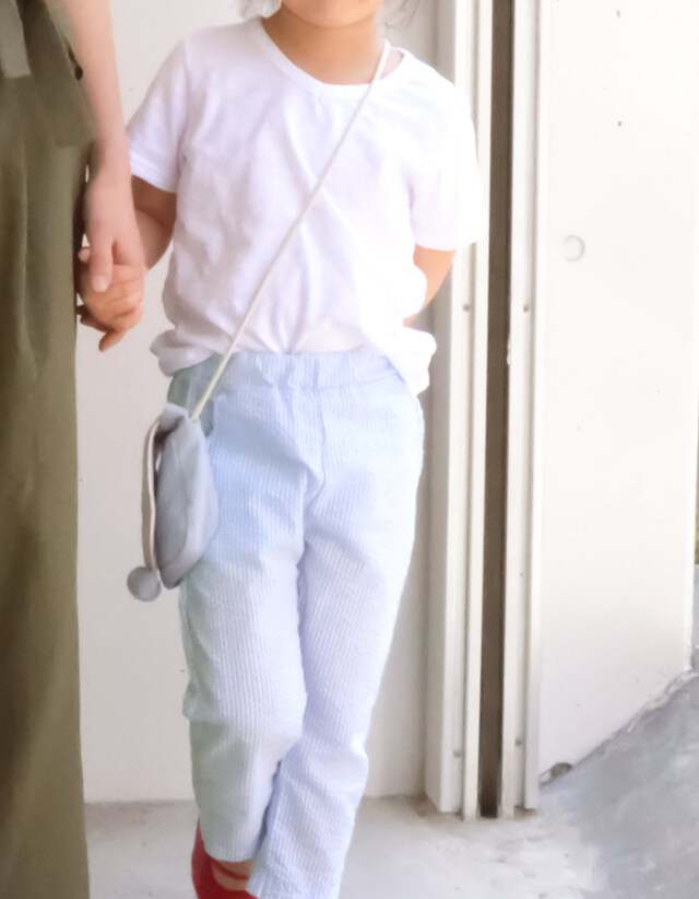 キッズストライプパンツ