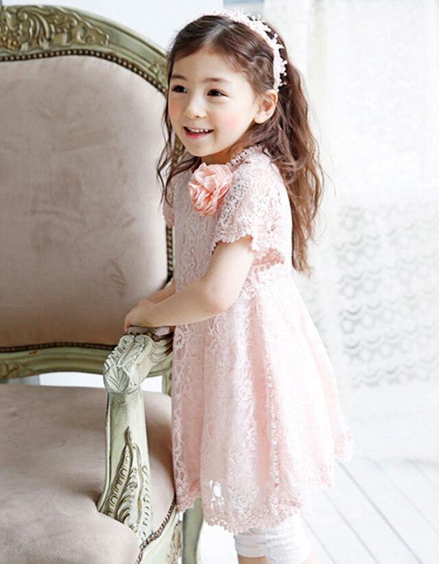 ラブリー総レースドレス