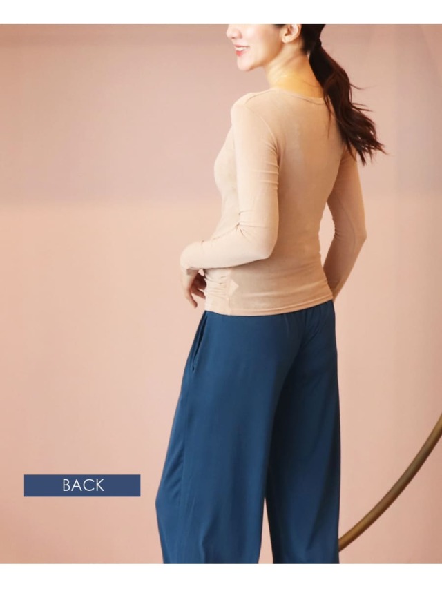 マタニティ・産後ヨガウェア＞カシュクールトップス｜マタニティ服と
