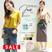授乳口】ジッパー半袖・ノースリーブ授乳トップス・チュニック
