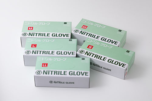 マイジャストニトリルグローブ 100枚