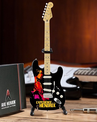 ミニチュア楽器　Axe Heaven フェンダー・ストラトキャスター　ジミ・ヘンドリックスギター　　JH-804