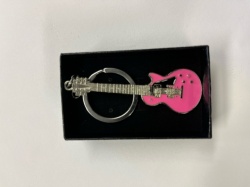 メタル　レスポールギター　キーホルダー