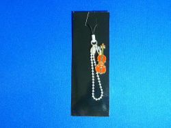 バイオリン　ダイヤチェーンストラップ