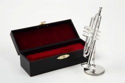 トランペット　1/6サイズ　シルバー