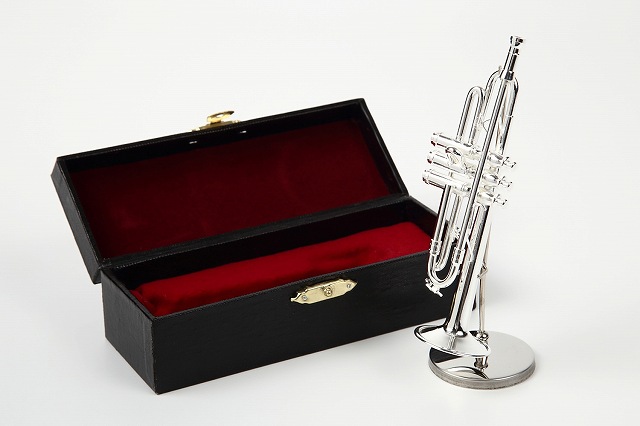 トランペット　1/6サイズ　シルバー