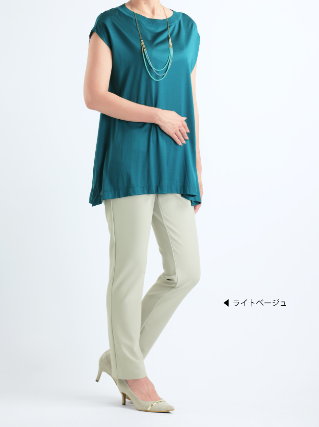 P2＜ピーツー＞】耐久撥水スリムパンツ【日本製】