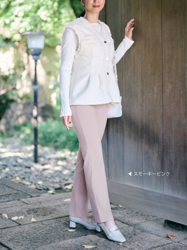 【P.WILL FREE】MIYABIストレートパンツ【日本製】