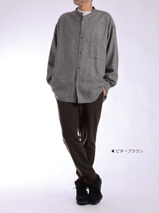 【ARIKI for MEN】キュプラ裏起毛メンズパンツ【日本製】