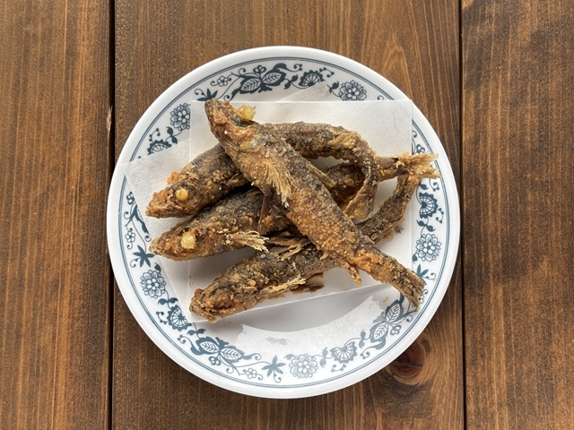 メヒカリ唐揚げ