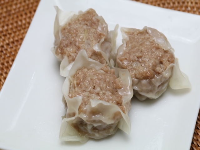 【サイドメニュー】E：いさむポークの自家製焼売