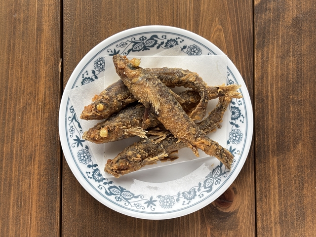 メヒカリ唐揚げ