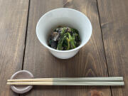 【香り豊か】ほうれん草と干し椎茸の胡麻和え